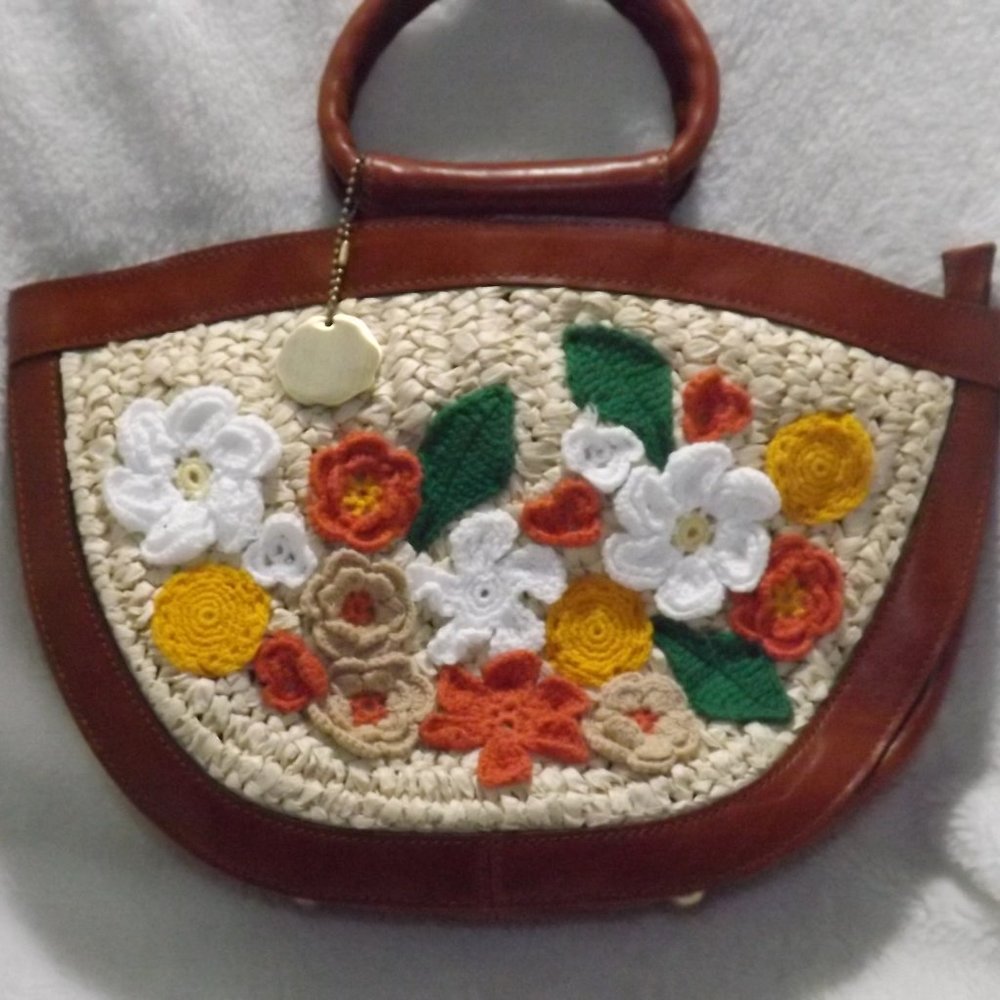 Patricia Nash 13.5" wide 9" high and 3.5" wide